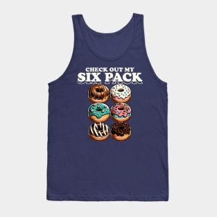 Check Out My Six Pack Donut Funny Gym Tank Top